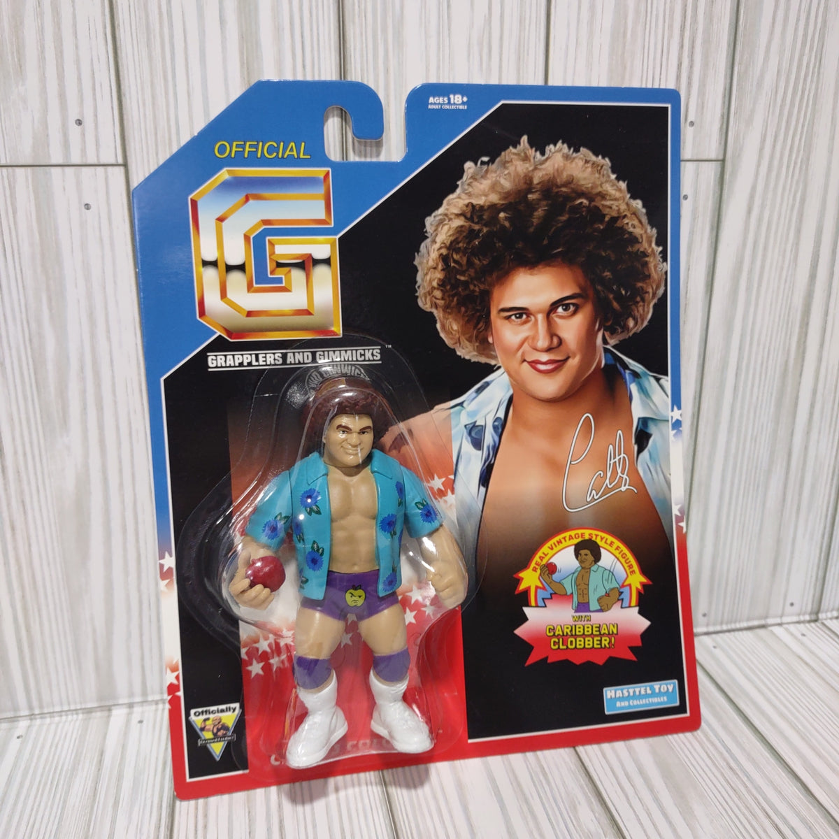 Carlos Colon Jr. Vintage Style Figure Free USA Shipping! – Hasttel