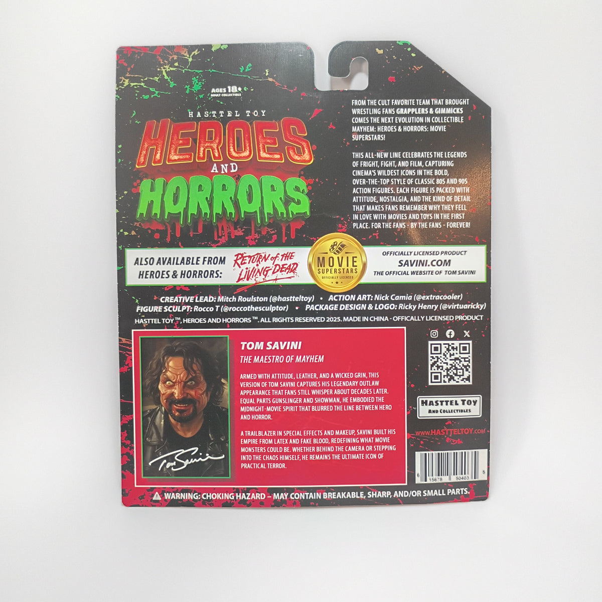 Tom Savini Vampire Edition Heroes And Horrors Limited Edition