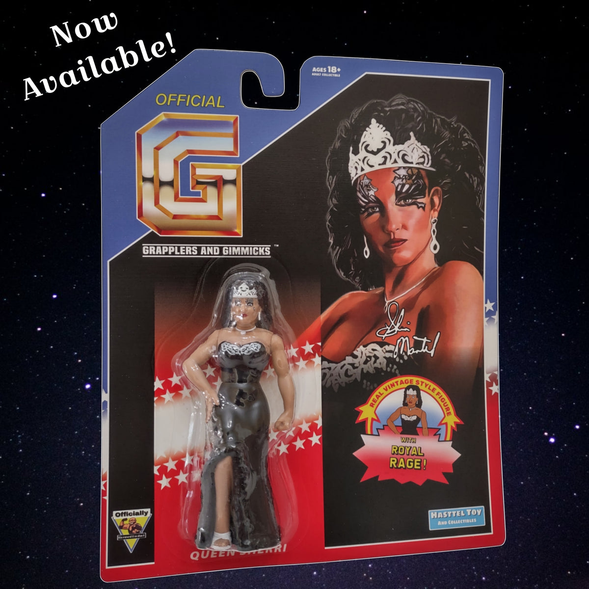 Queen Sherri Limited Edition Vintage Style Figure! In Stock! Free