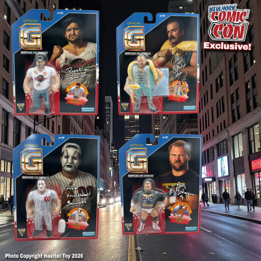 NYCC Set Of 4 Vintage Style Figure In Stock! Begins Shipping 10/19