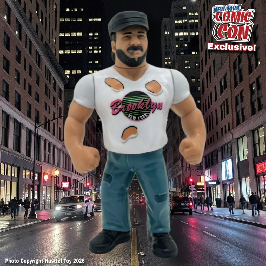 NYCC Brooklyn Brawler Vintage Style Figure In Stock! Begins