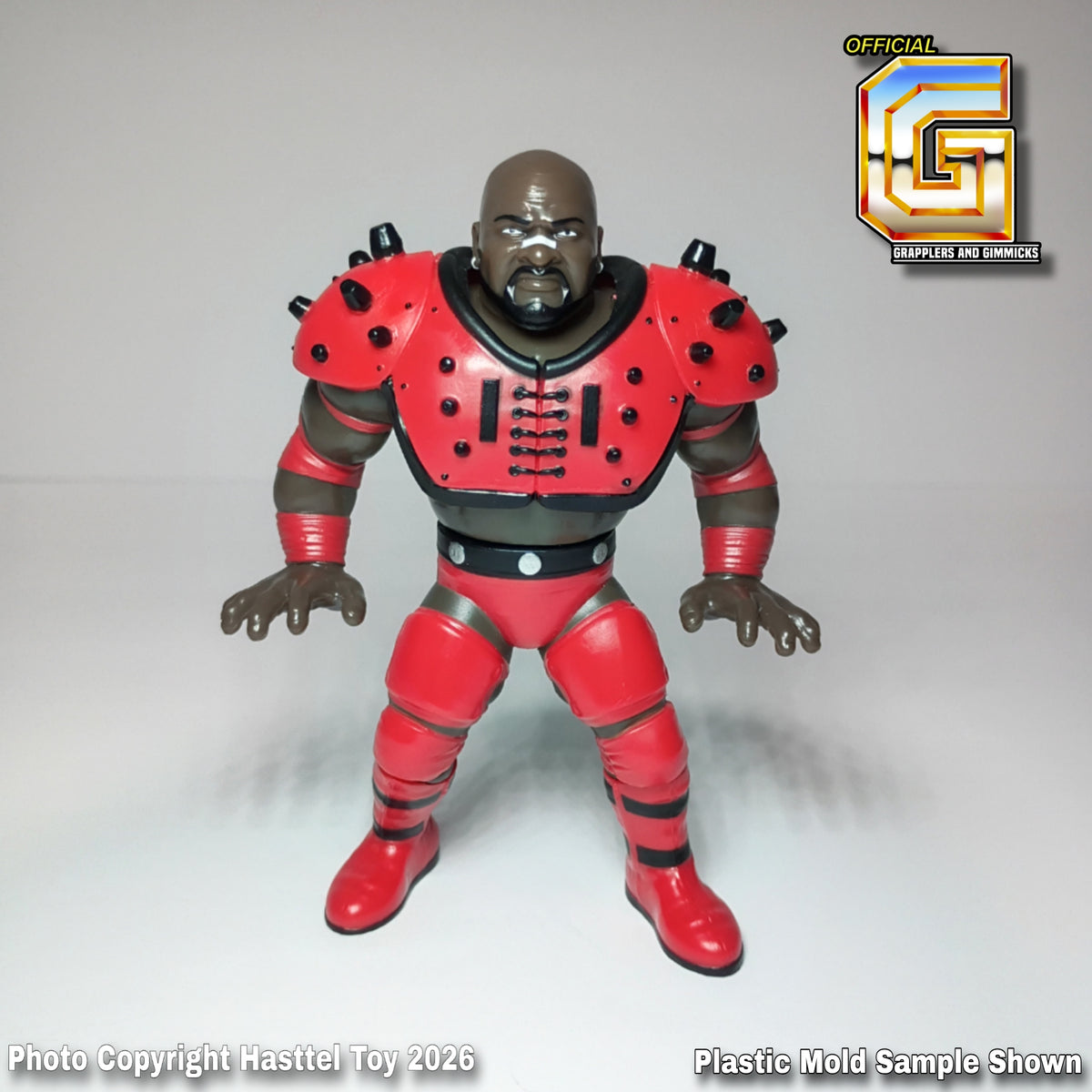Ahmed Johnson Vintage Style Figure! Free USA Shipping! – Hasttel