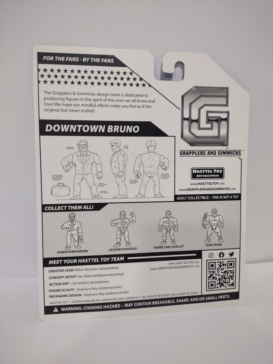 Downtown Bruno Limited Edition Vintage Style Figure! In Stock