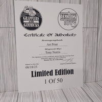Ahmed V1 Art Signed Print With COA