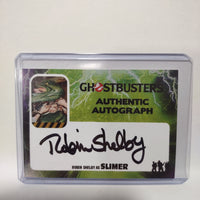 Autographed Robin Shelby "Slimer" Custom Limited Edition Ghostbusters Trading Card