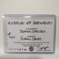 Autographed Robin Shelby "Slimer" Custom Limited Edition Ghostbusters Trading Card
