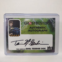 Autographed Terri Hardin "Terror Dog" Custom Limited Edition Ghostbusters Trading Card