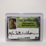Autographed Mark B Wilson "Slimer" Custom Limited Edition Ghostbusters Trading Card