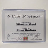 Autographed Ernie Hudson "Winston" Custom Limited Edition Ghostbusters Trading Card