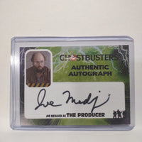 Autographed Joe Medjuck "Producer" Custom Limited Edition Ghostbusters Trading Card