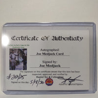 Autographed Joe Medjuck "Producer" Custom Limited Edition Ghostbusters Trading Card