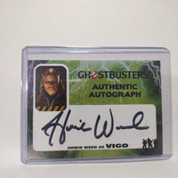 Autographed Howie Weed "Vigo" Custom Limited Edition Ghostbusters Trading Card