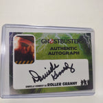 Autographed Danielle Kennedy "Roller Granny" Custom Limited Edition Ghostbusters Trading Card