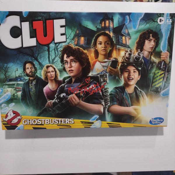 Ghostbusters Clue Autographed By McKenna Grace!