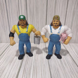 *Imperfect Figures Please Read* Set Of 2 Mark And Dennis Free USA Shipping!