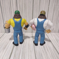 *Imperfect Figures Please Read* Set Of 2 Mark And Dennis Free USA Shipping!