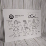 Al Snow Leif Signed Blueprint!