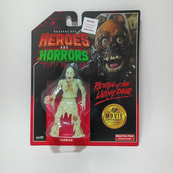 Tarman Return Of The Living Dead 1 of 100 Glow In The Dark! Heroes And Horrors Limited Edition Vintage Style Figure Free USA Shipping!