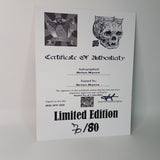 Art Print Autographed By Brian Myers With Built In COA IN STOCK! Free USA Shipping!