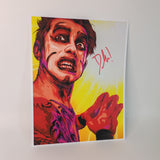 Art Print Autographed By Danhausen With Built In COA IN STOCK! Free USA Shipping!