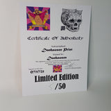 Art Print Autographed By Danhausen With Built In COA IN STOCK! Free USA Shipping!