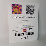 Art Print Autographed By Shane Douglas With Built In COA IN STOCK! Free USA Shipping!