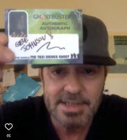 Autographed Steve Johnson "Taxi Ghost" Custom Limited Edition Ghostbusters Trading Card