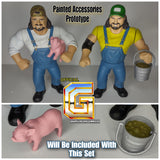Mark Canterbury And Dennis Knight Vintage Style Figures *Pre Order* Free USA Shipping!