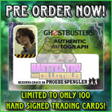 Pre Order Custom Limited Edition Ghostbusters Trading Card Hand Signed By Mckenna Grace