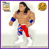 British Bulldog and Diana Hart 92' Edition Vintage Style Figures *Pre Order* Free USA Shipping!