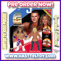 Pre Sold Out! British Bulldog and Diana Hart 92' Edition Vintage Style Figures *Pre Order* Free USA Shipping!