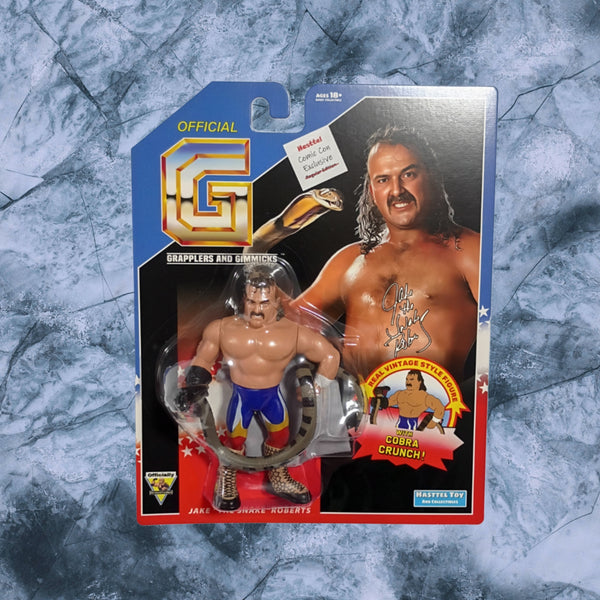 UK and Worldwide! Jake The Snake Blue Flame NYCC Limited Edition Vintage Style Figure Free USA Shipping!