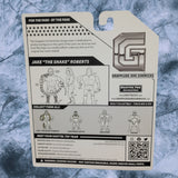 UK and Worldwide! Jake The Snake Blue Flame NYCC Limited Edition Vintage Style Figure Free USA Shipping!