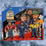 UK and Worldwide! Godwinns 3 Pack NYCC Vintage Style Figure Free USA Shipping!