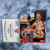 Jake The Snake Autographed NYCC AUTOGRAPHED Limited To 100 Pcs Vintage Style Figure Free USA Shipping!