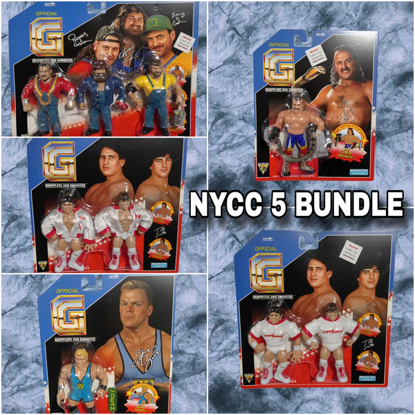 NYCC Discount Bundle 5 Limited Edition Vintage Style Figure Free USA Shipping!