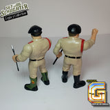 Sgt Slaughter And General Adnan! Vintage Style Figure! Free USA Shipping!