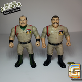 Sgt Slaughter And General Adnan! Vintage Style Figure! Free USA Shipping!