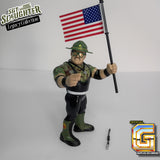 Sgt Slaughter Legacy Bundle Deal! Vintage Style Figures! Free USA Shipping!