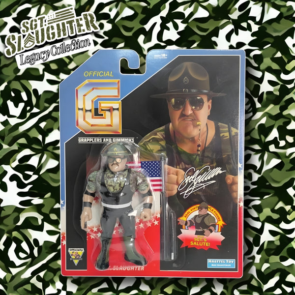 Sgt Slaughter Vintage Style Figure! Free USA Shipping! – Hasttel