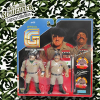 Sgt Slaughter And General Adnan! Vintage Style Figure! Free USA