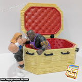 Custom High Quality 3D Printed Casket Playset IN STOCK! Free USA Shipping!