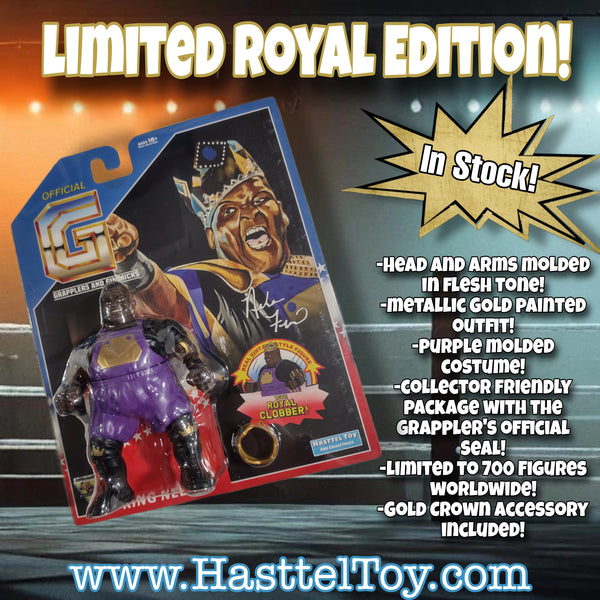 *Imperfect Figure* King Nelson Limited Edition MOC! In Stock! Free USA Shipping!