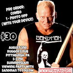 Sandman Appearance Photo Opp 8/2 Pittsburgh PA