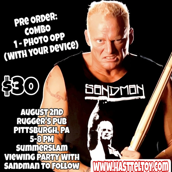 Sandman Appearance Photo Opp 8/2 Pittsburgh PA