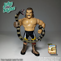 Jake "The Snake" Roberts Bundle Deal Set Of 3 Vintage Style Figure Pre Order Free USA Shipping!