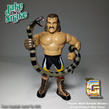Jake "The Snake" Roberts Bundle Deal Set Of 3 Vintage Style Figure Pre Order Free USA Shipping!