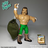 UK And Worldwide Shipping! Jake "The Snake" Roberts 90' Green Variant Vintage Style Figure Pre Order Free UK Shipping!
