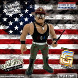 Sgt Slaughter 1 of 500 USA Edition Vintage Style Figure! In Stock! Free USA Shipping!