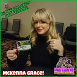 Autographed Custom Limited Edition Ghostbusters Trading Card Hand Signed By Mckenna Grace